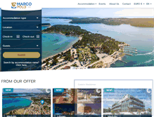 Tablet Screenshot of marco-polo.hr